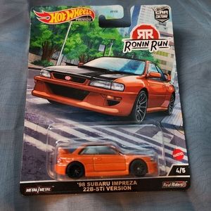Hotwheels ronin run Subaru STI